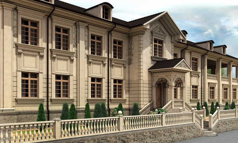 Обложка проекта: Дизайн экстерьера частного Шато