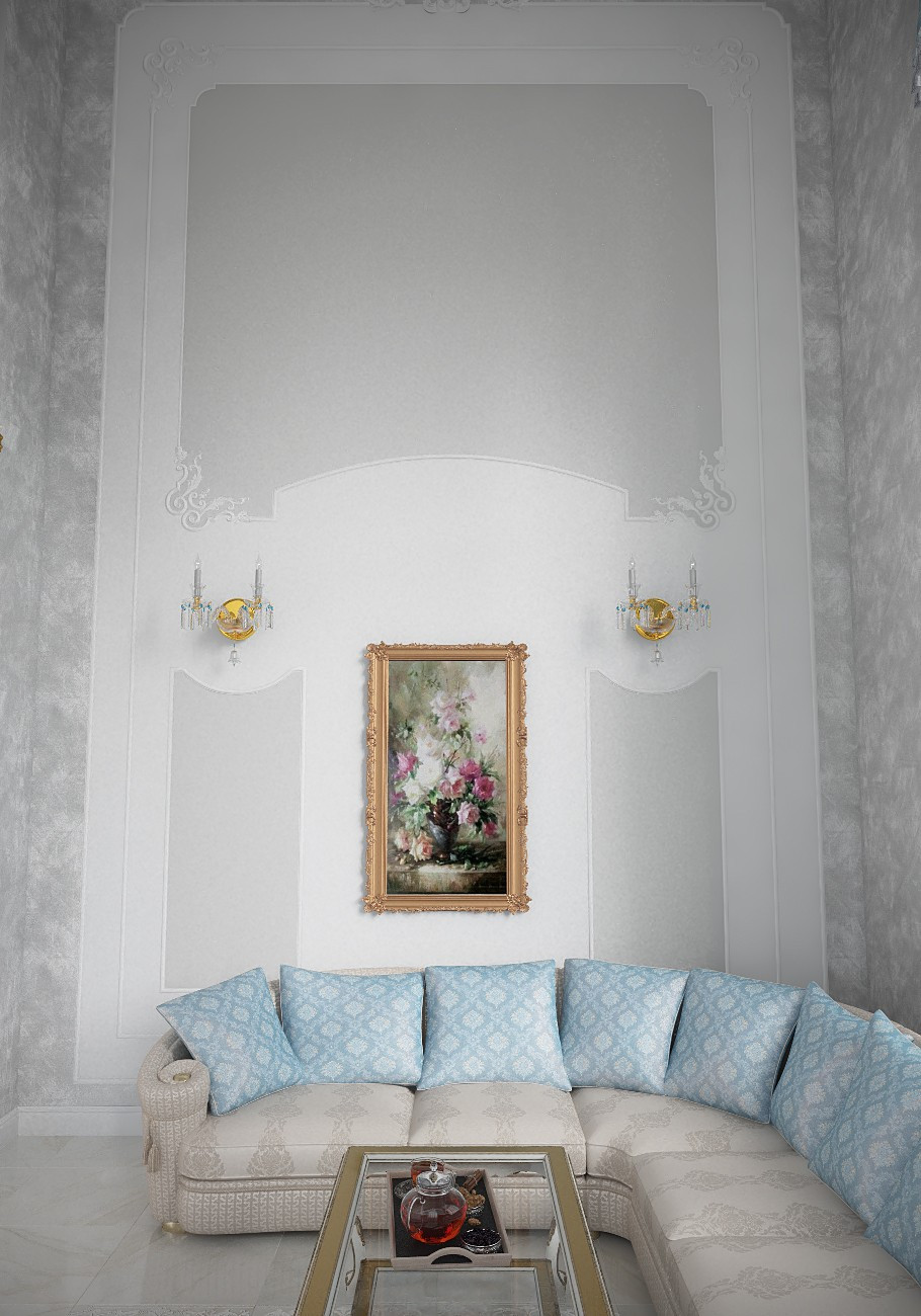 Дом в классическом стиле, посёлок Заостровье, Калининградская область