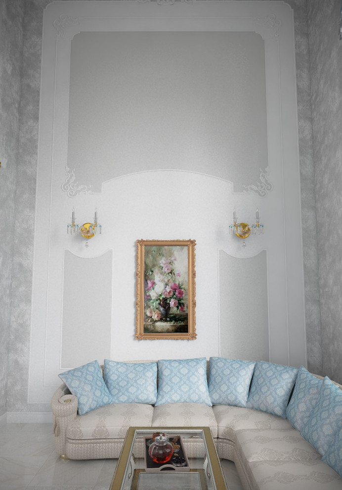 Дом в классическом стиле, посёлок Заостровье, Калининградская область