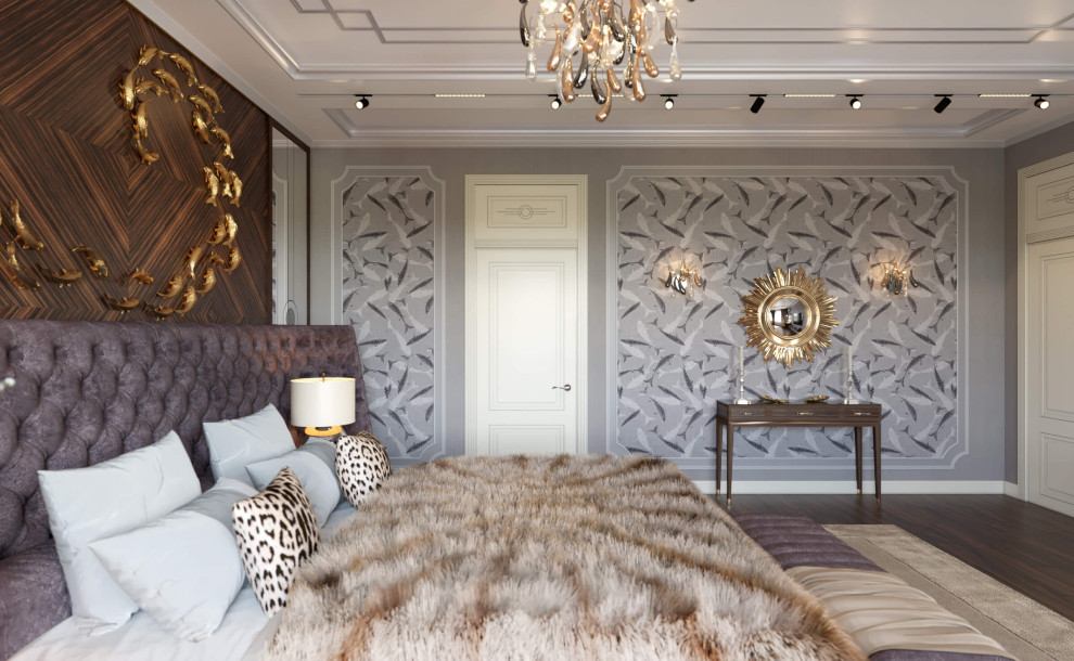 Дизайн интерьера одноэтажного жилого дома в стиле арт-деко