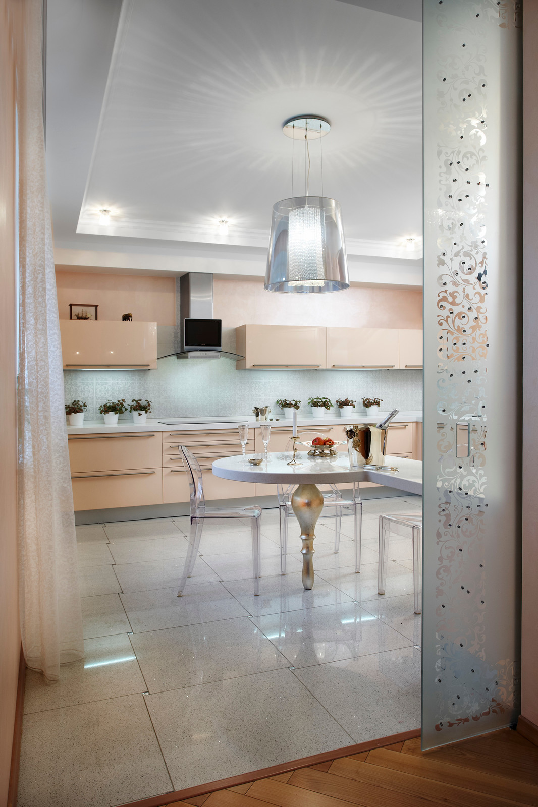 Розовый фламинго