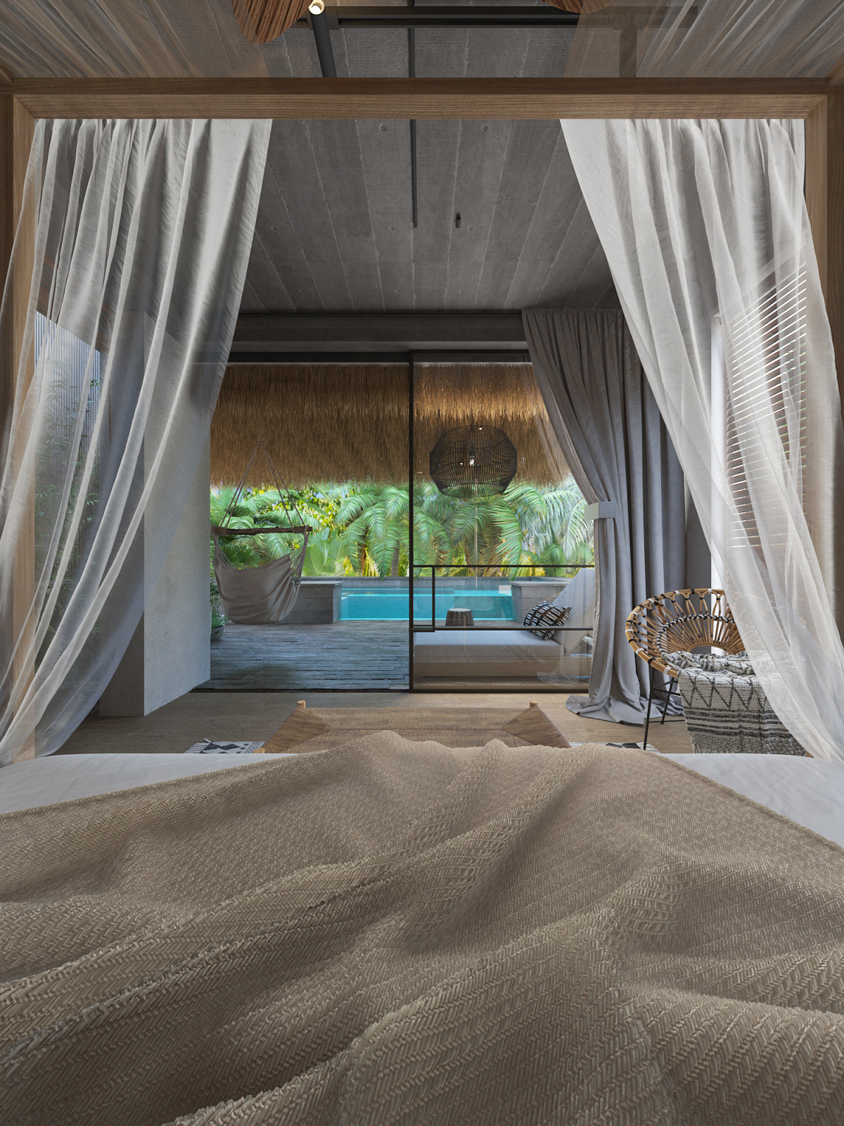 3D modeling and Visualization of the Hotel in Bali