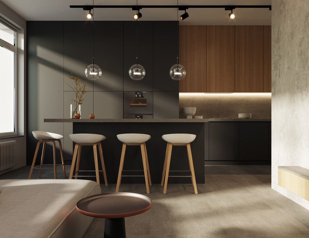 Обложка проекта: Интерьер в современном стиле в ЖК БИГ ТАЙМ