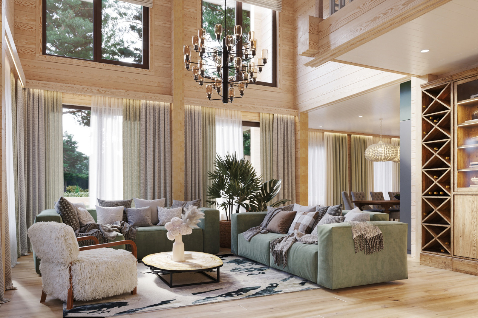 Частный дом в поселке "Сосны"