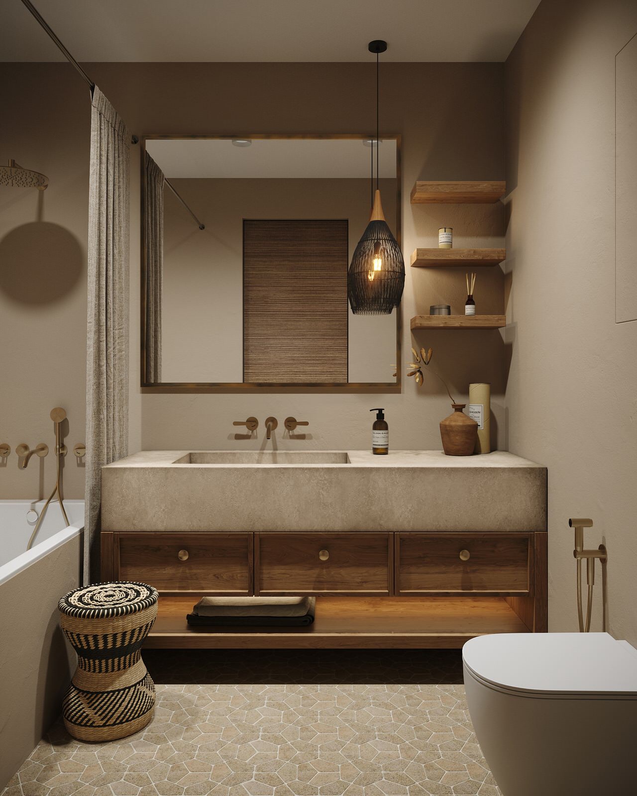ЖК Пятницкое Beige apartment