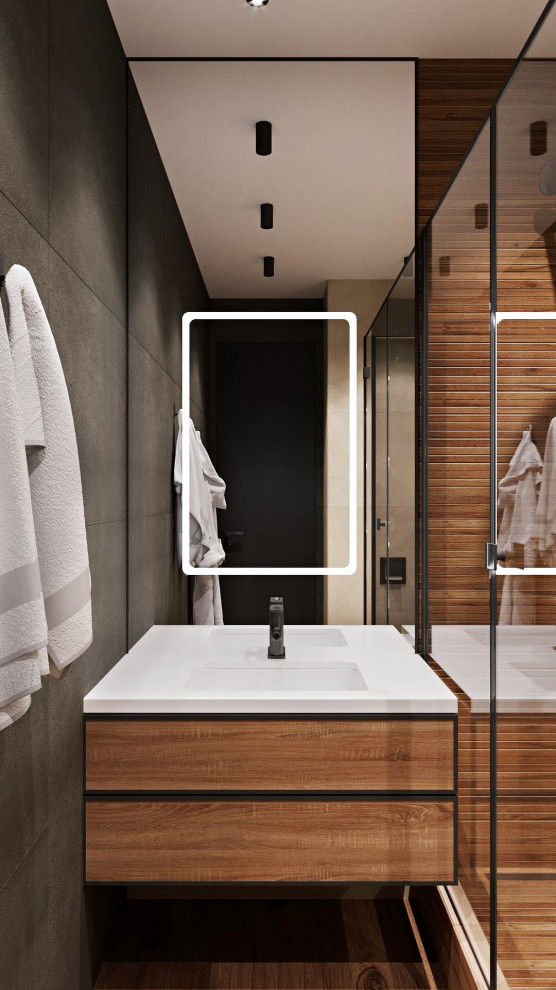 Дизайн интерьера квартиры в современном стиле в ЖК В Лесу