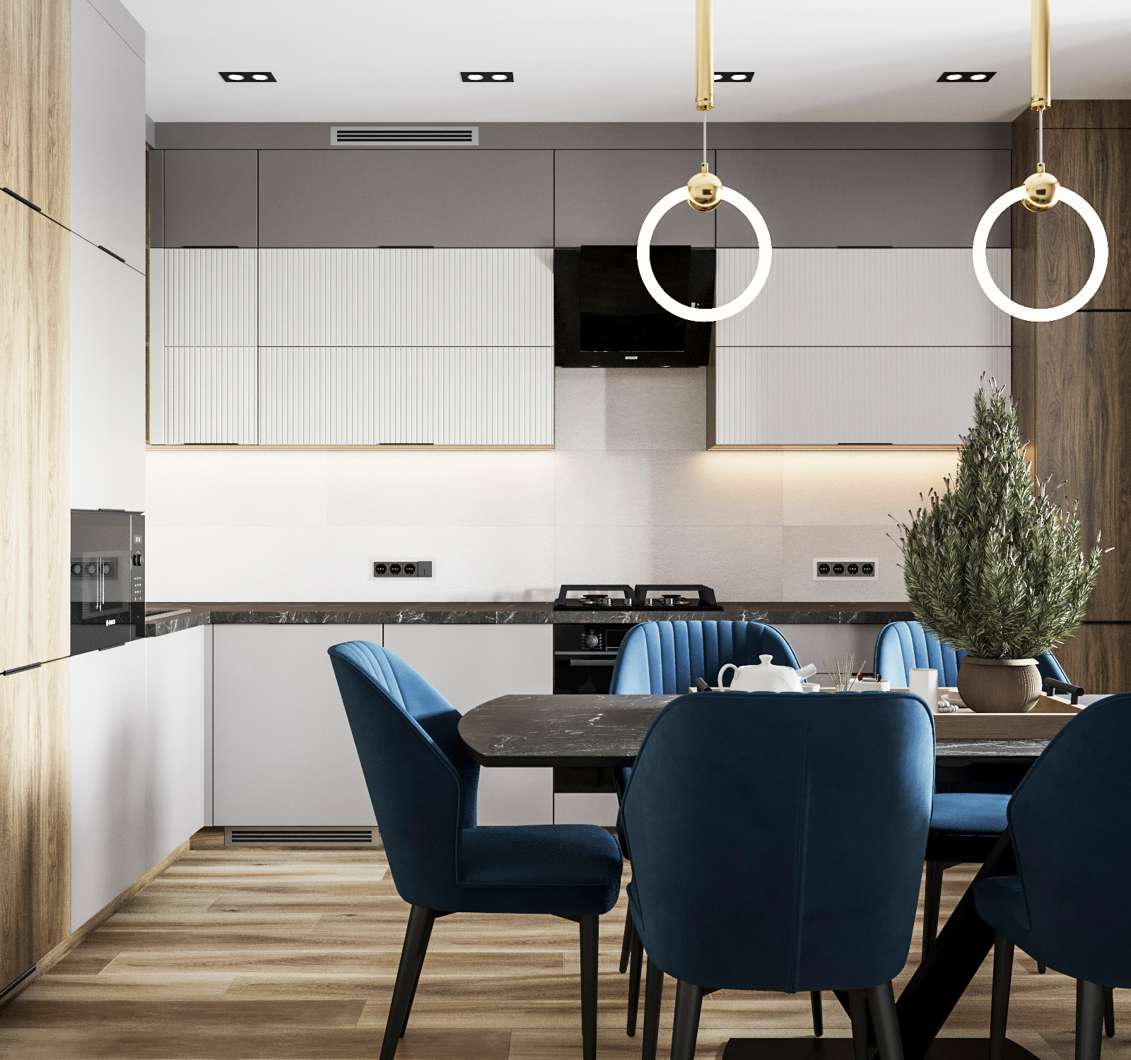 Проект 3-х комнатной квартиры для молодой семьи