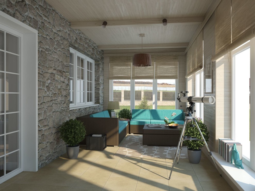 Деревенский стиль в поселке "Петровские аллеи"