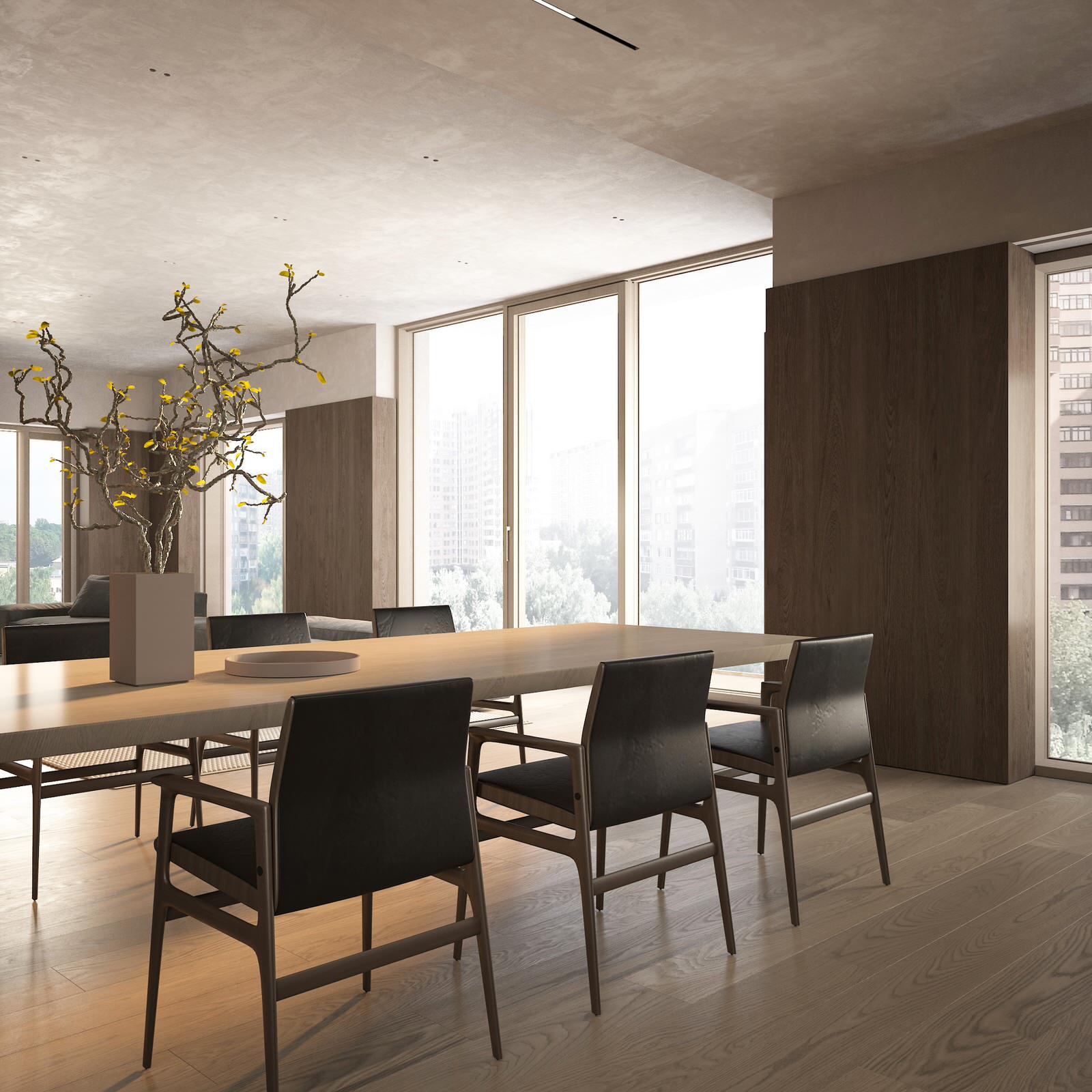 Интерьер квартиры в ЖК Вишневый сад