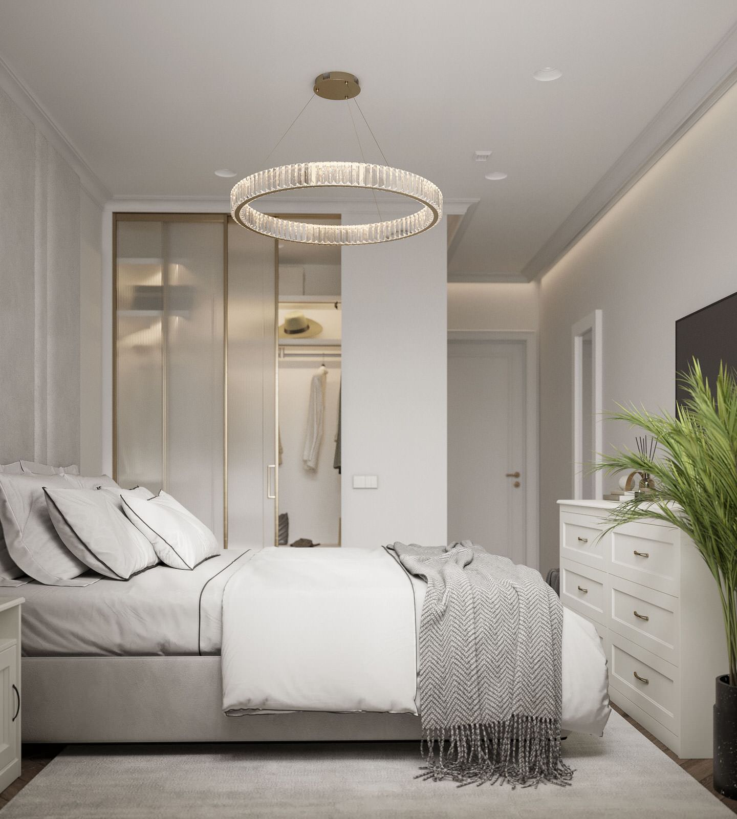 Спальня в ЖК Лучи