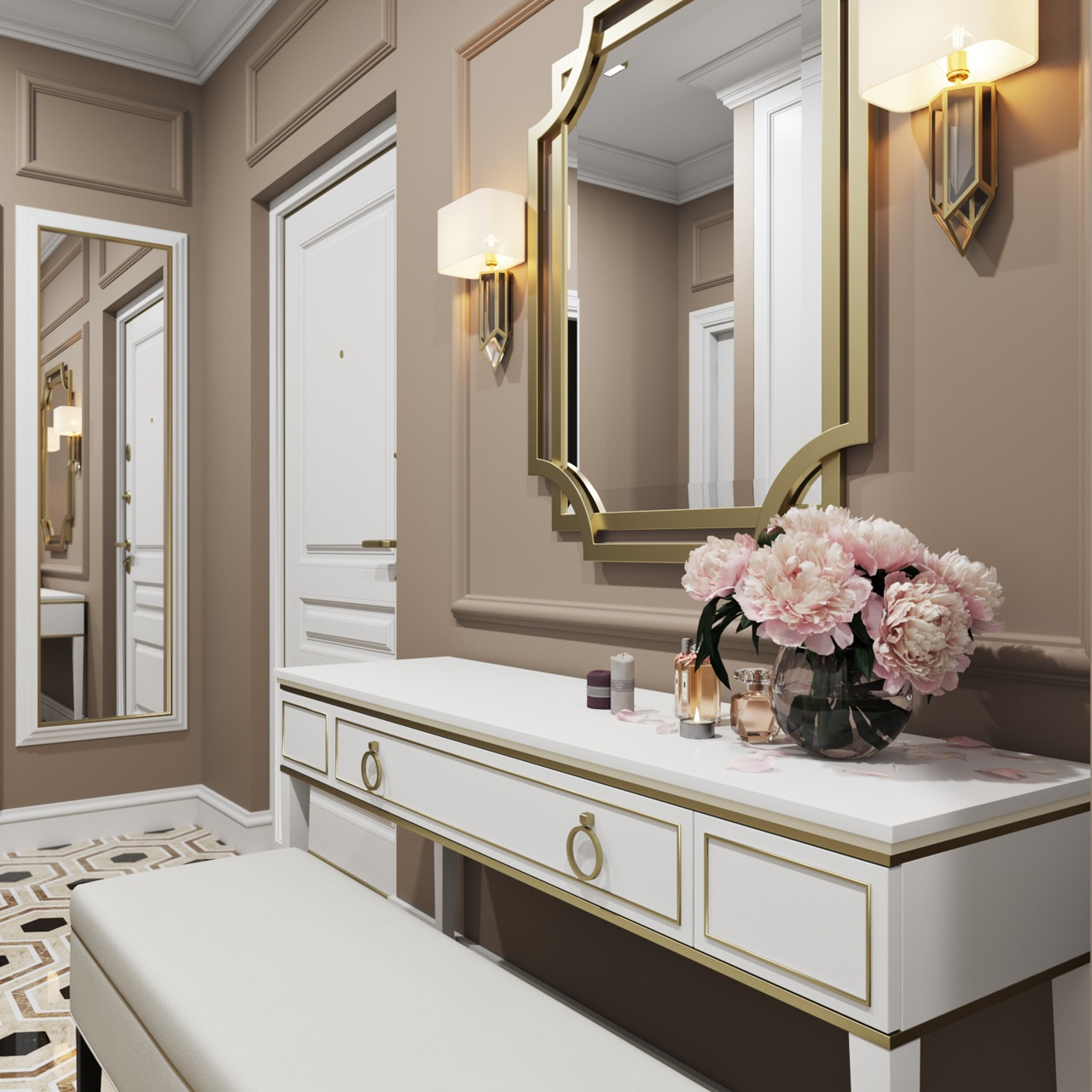 Дизайн-проект квартиры в ЖК Две столицы, 65 кв.м