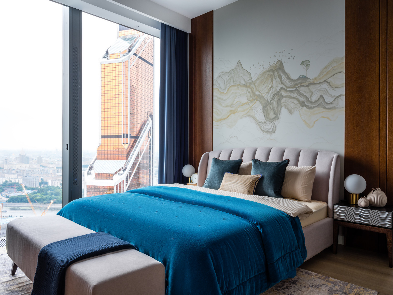 Стилизация апартаментов в Нева Тауэрс