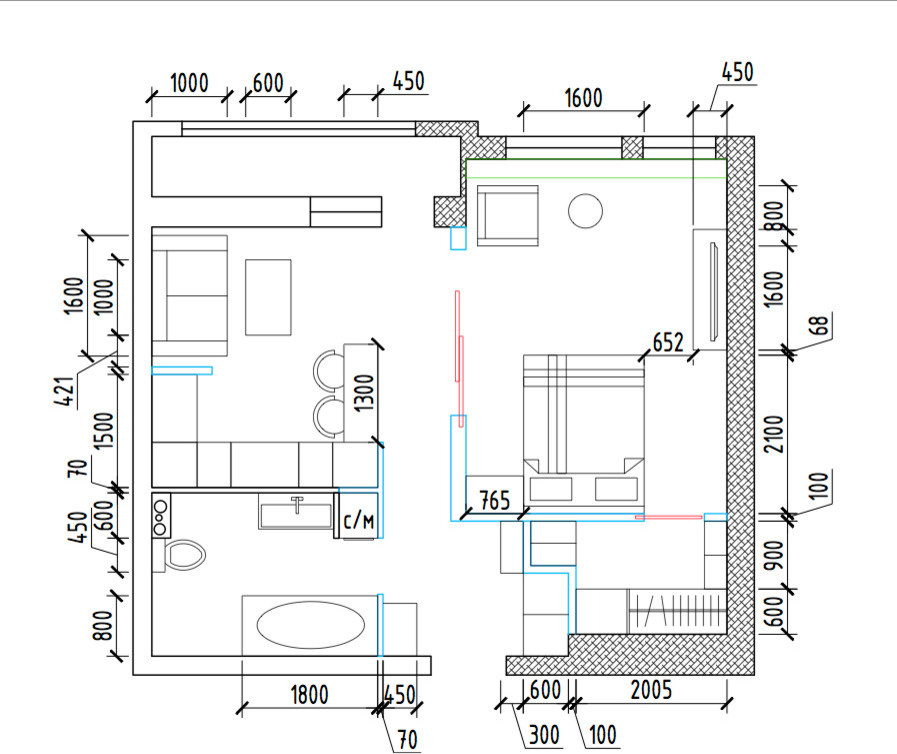 Квартира-студия для бизнес-леди