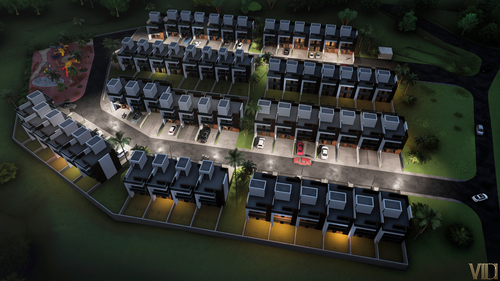 Визуализация Посёлка в г.Сочи