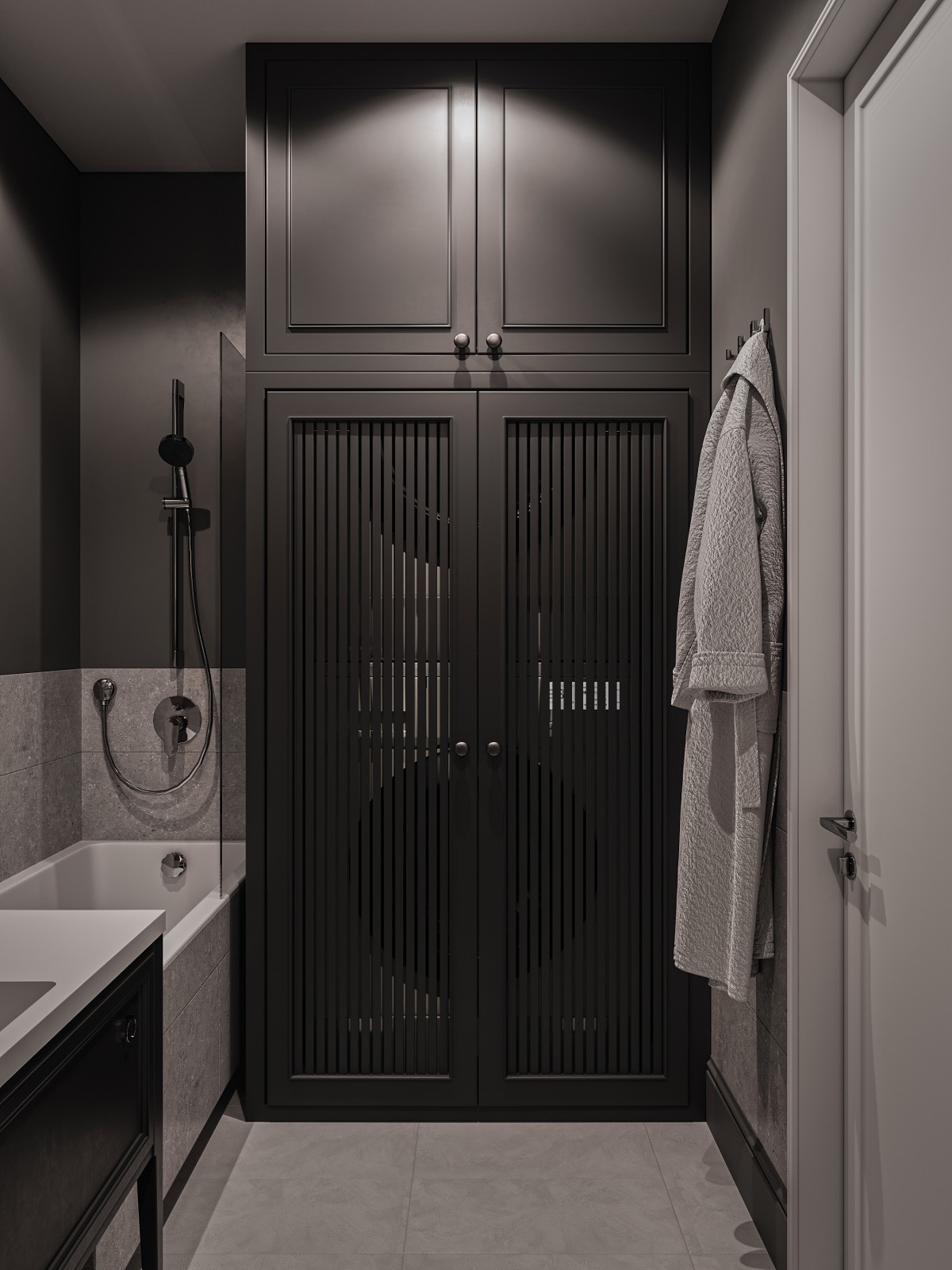 Дизайн-проект квартиры 70м2 в ЖК Ривер Парк