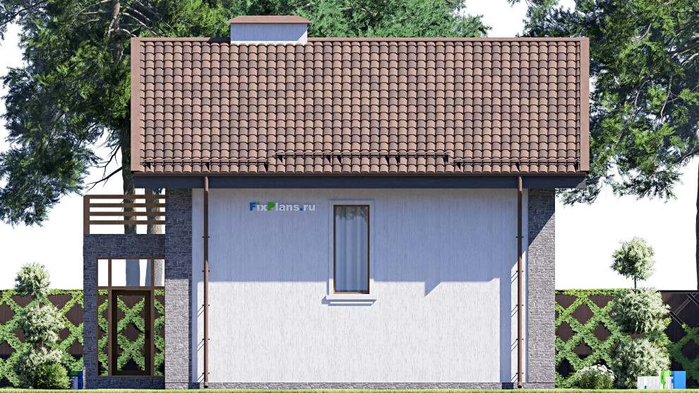 Количество этажей  |1|;, Количество спален  |4|;, Площадь |122.13| м2;, Материал