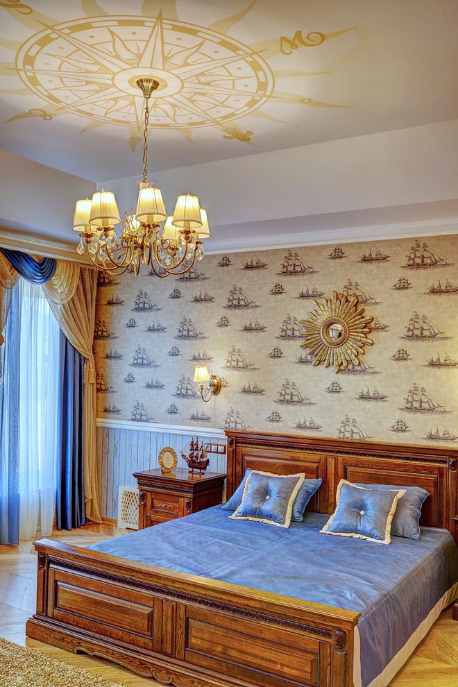 роза ветров-роспись на потолке