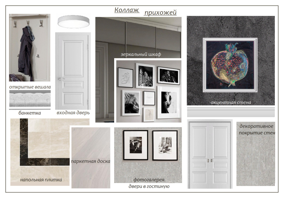 Квартира в серых тонах