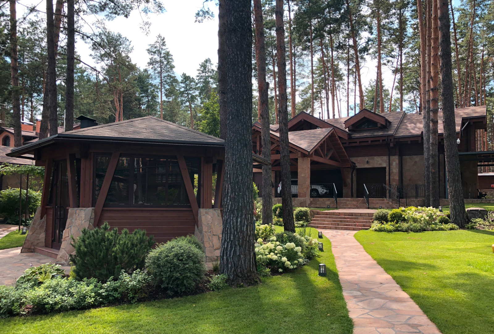 Обложка проекта: Просторный сад