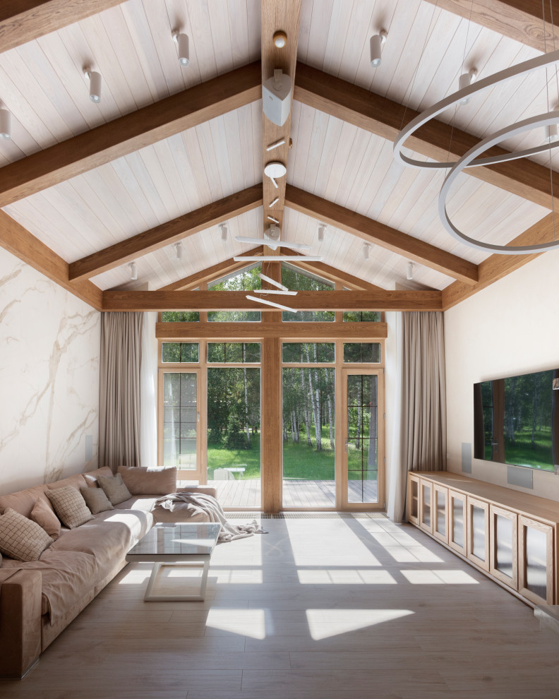 ПУбликация в "Красивые дома" . Дом на лесном участке