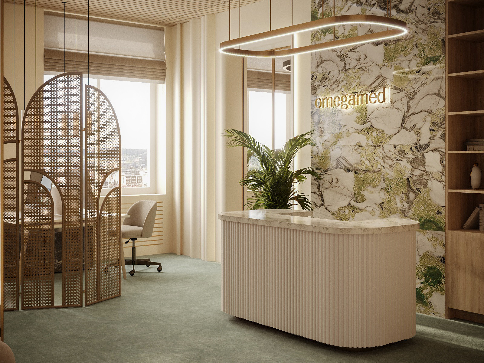 Офис 168м², Компания "ОмегаМедсервис"