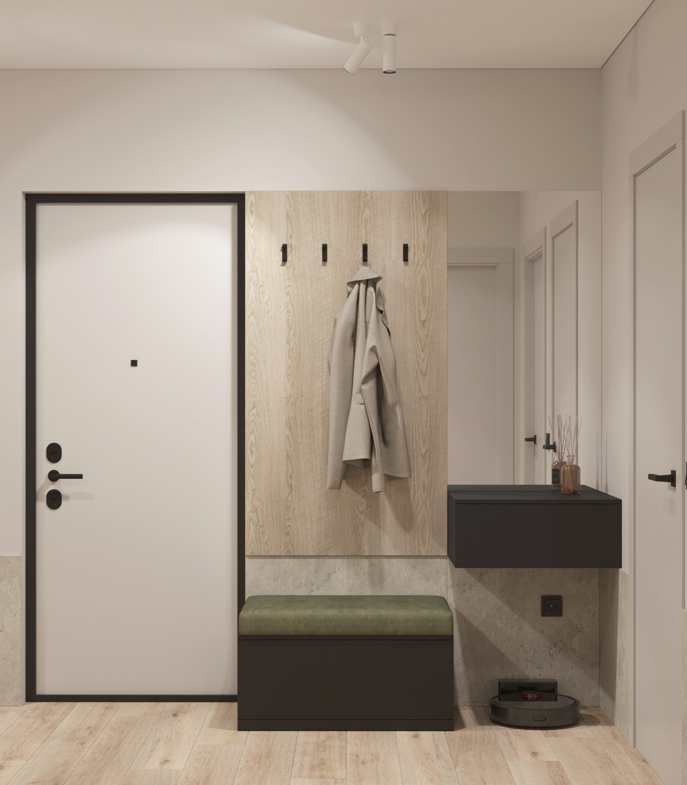 Обложка проекта: Дизайн квартиры для аренды в СПб