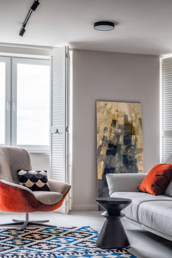 Квартира с яркими акцентами