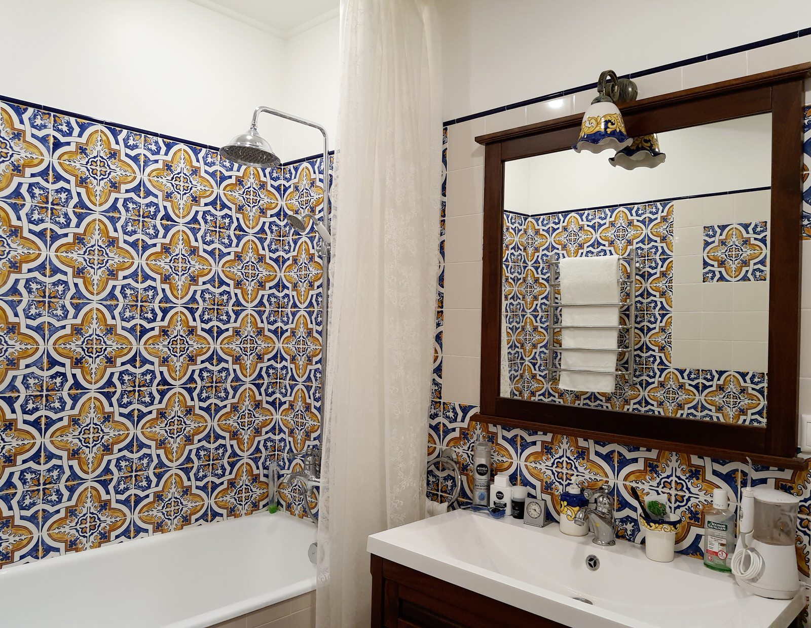 Ванная комната в португальском стиле