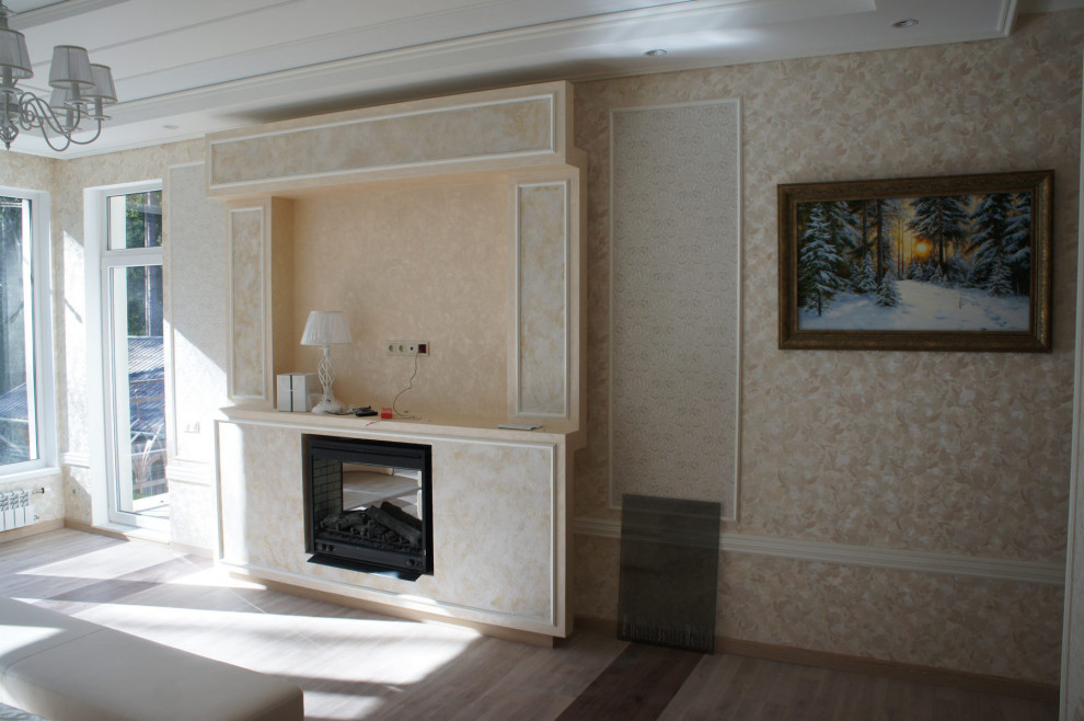 Дизайн интерьера загородного дома в Белоострове