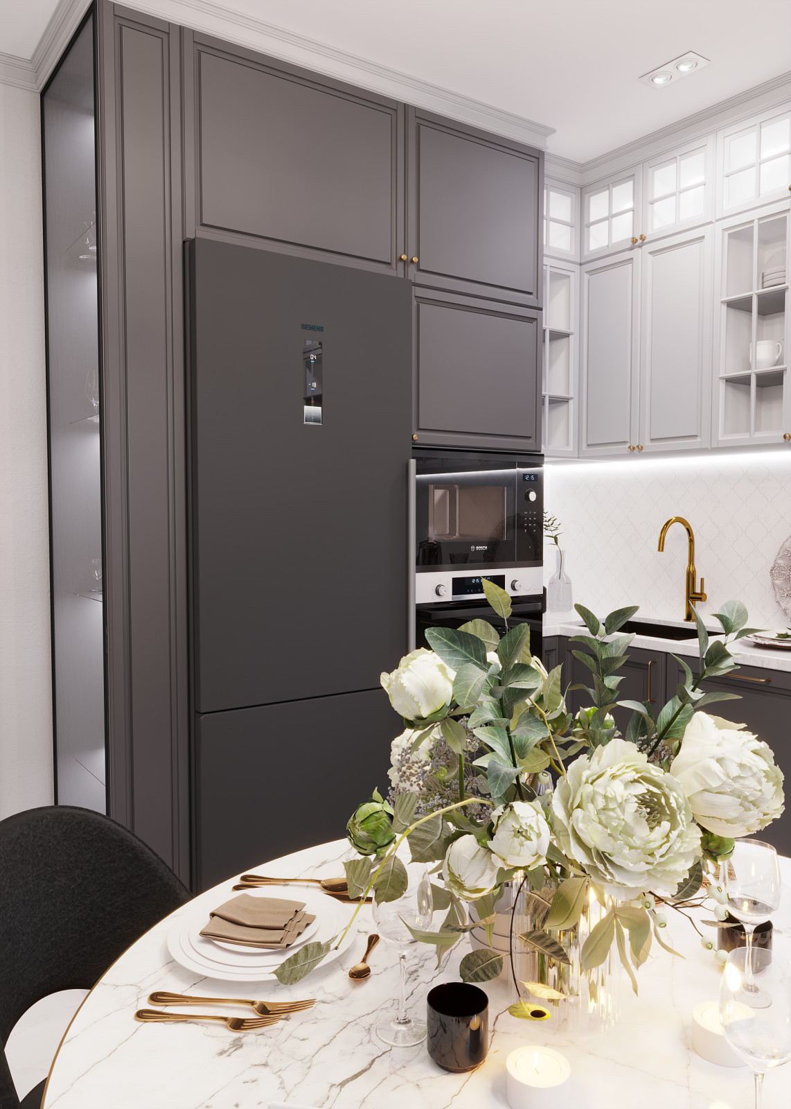 Кухня в стиле современной классики