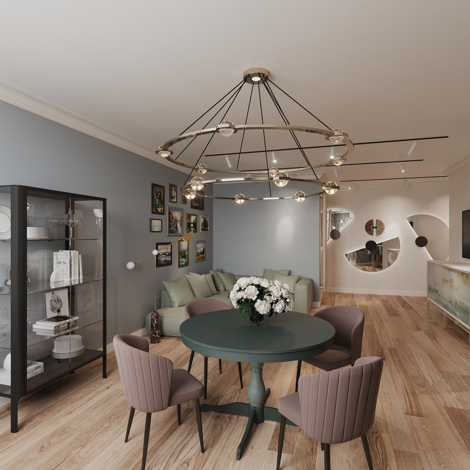 Девушка с зонтиком