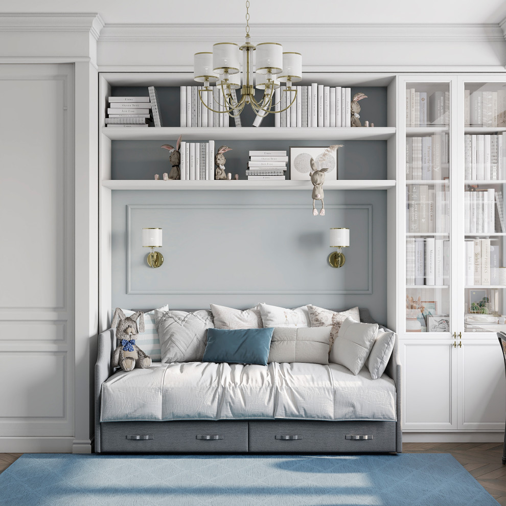 Дизайн проект в Н. Новгороде для семьи с близняшками