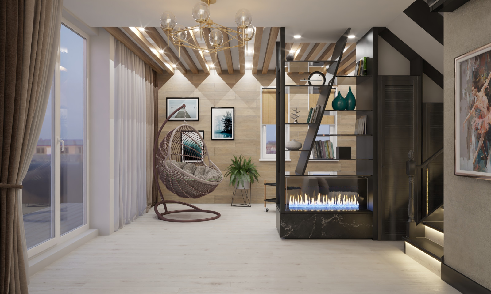 Обложка проекта: Дизайн загородного дома