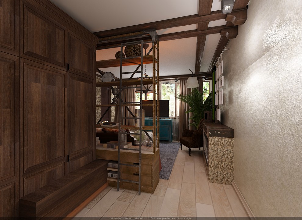 Обложка проекта: Интерьер загородного коттеджа