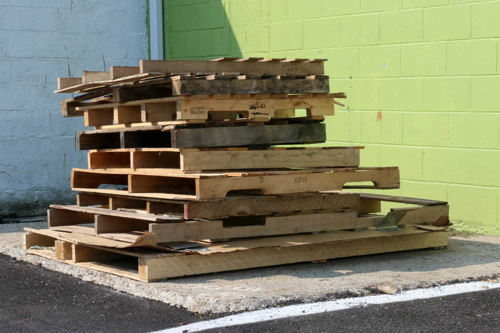 DIY: Как сделать пуф из паллет своими руками