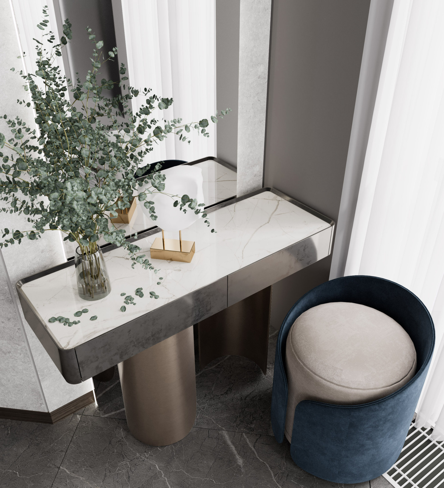 Интерьер квартиры 150 кв. м в ЖК «Плотничный» в Нижнем Новгороде