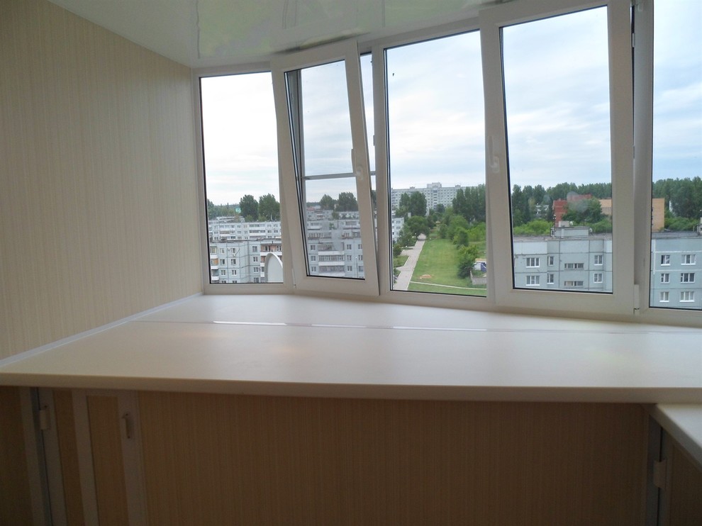 отделка балконов