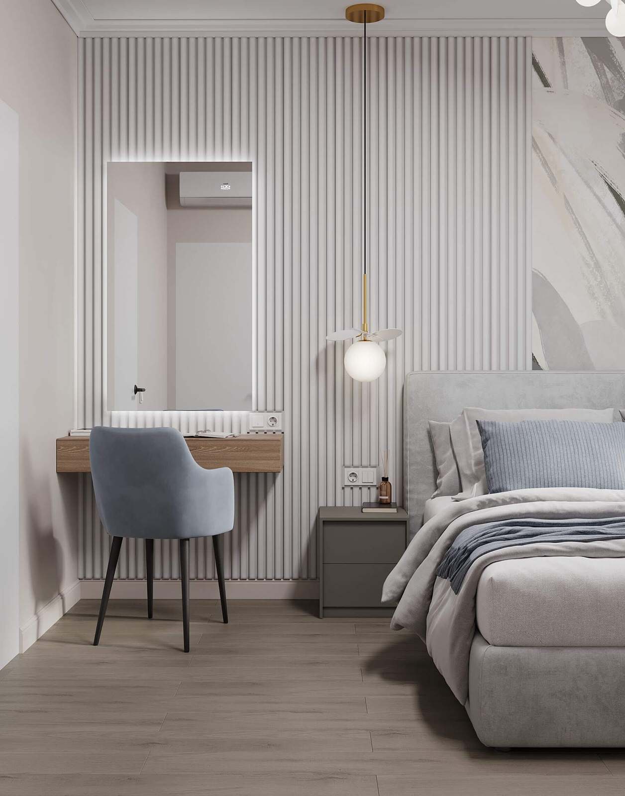 Проект в ЖК Селигер Сити 72м2