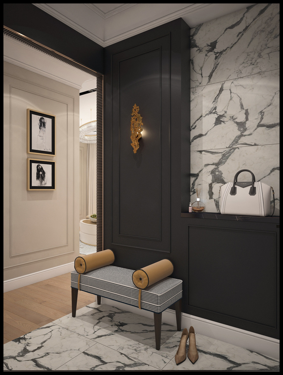 Обложка проекта: Квартира в ЖК Царская площадь