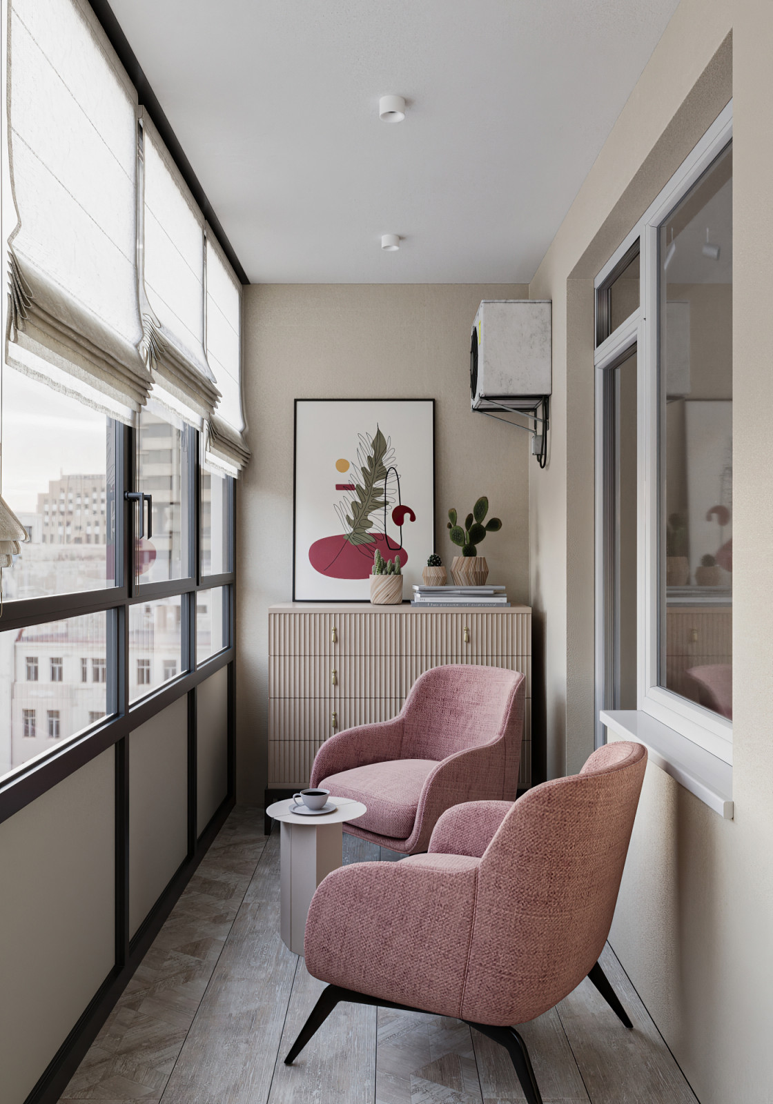 Дизайн проект небольшого пространства — квартиры-студии.