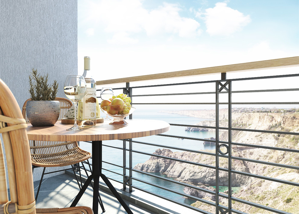 Дизайн-проект апартаментов 27 м кв в Севастополе