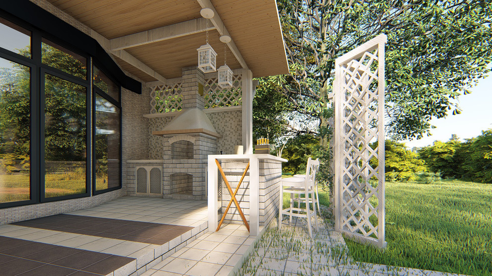 Дизайн-проект веранды