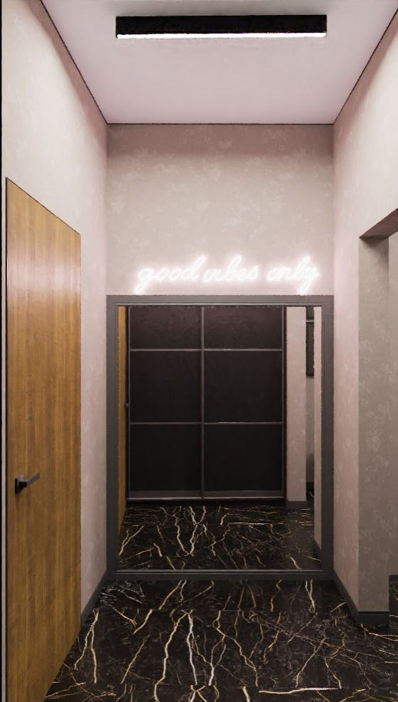 Дизайн массажной студии в стиле эклектика