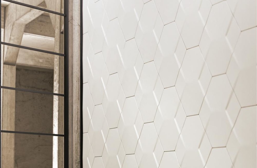 Керамическая геометрическая плитка NEXUS Hexa и Penta