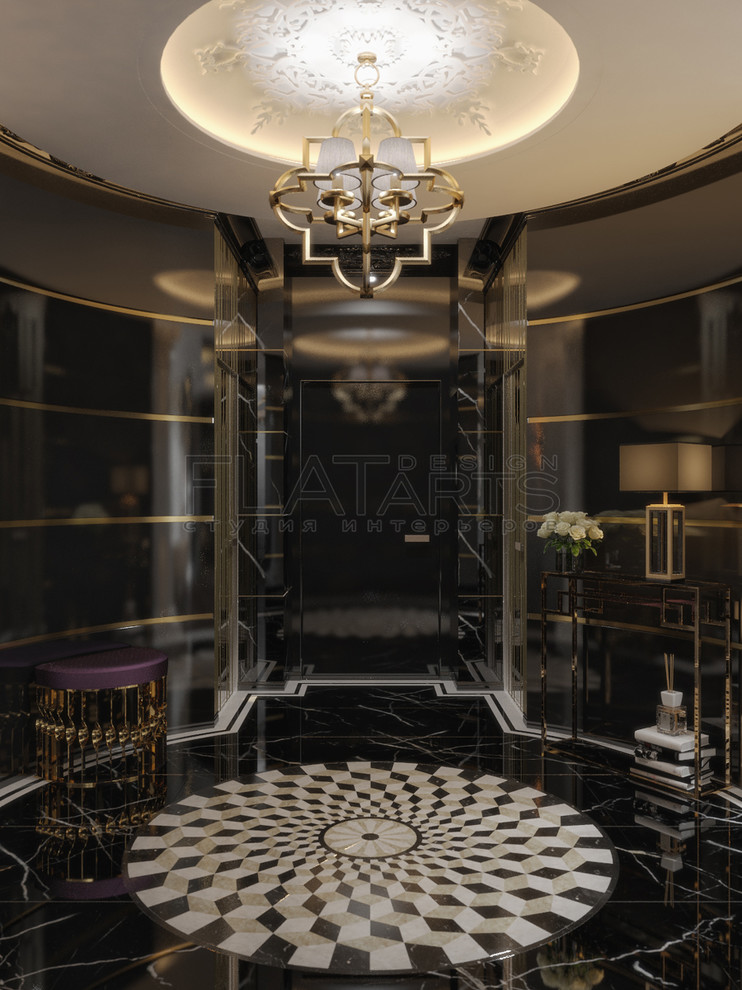 Арт-деко. Дизайн 4-ной квартиры 188кв.м