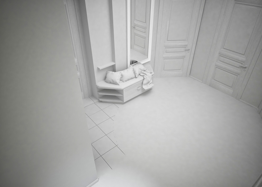 Проект 4х  комнатной квартиры в г.Уфа по ул.Космонавтов(в работе)