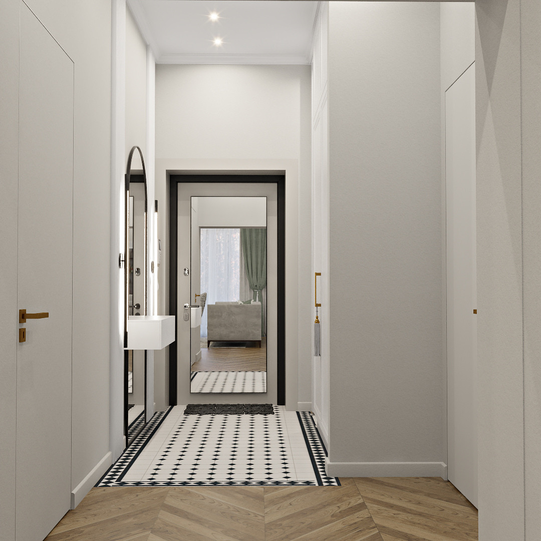 Дом по мотивам неоклассики