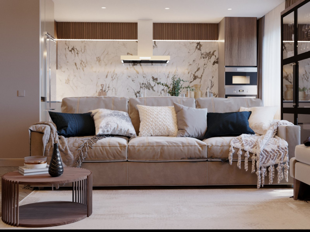 Дизайн проект 4х комнатной квартиры