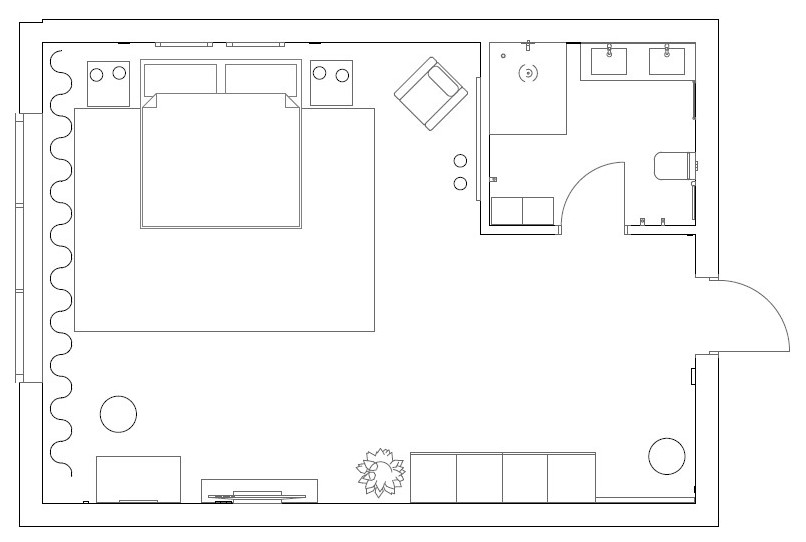 Обложка проекта: Гостиничный номер