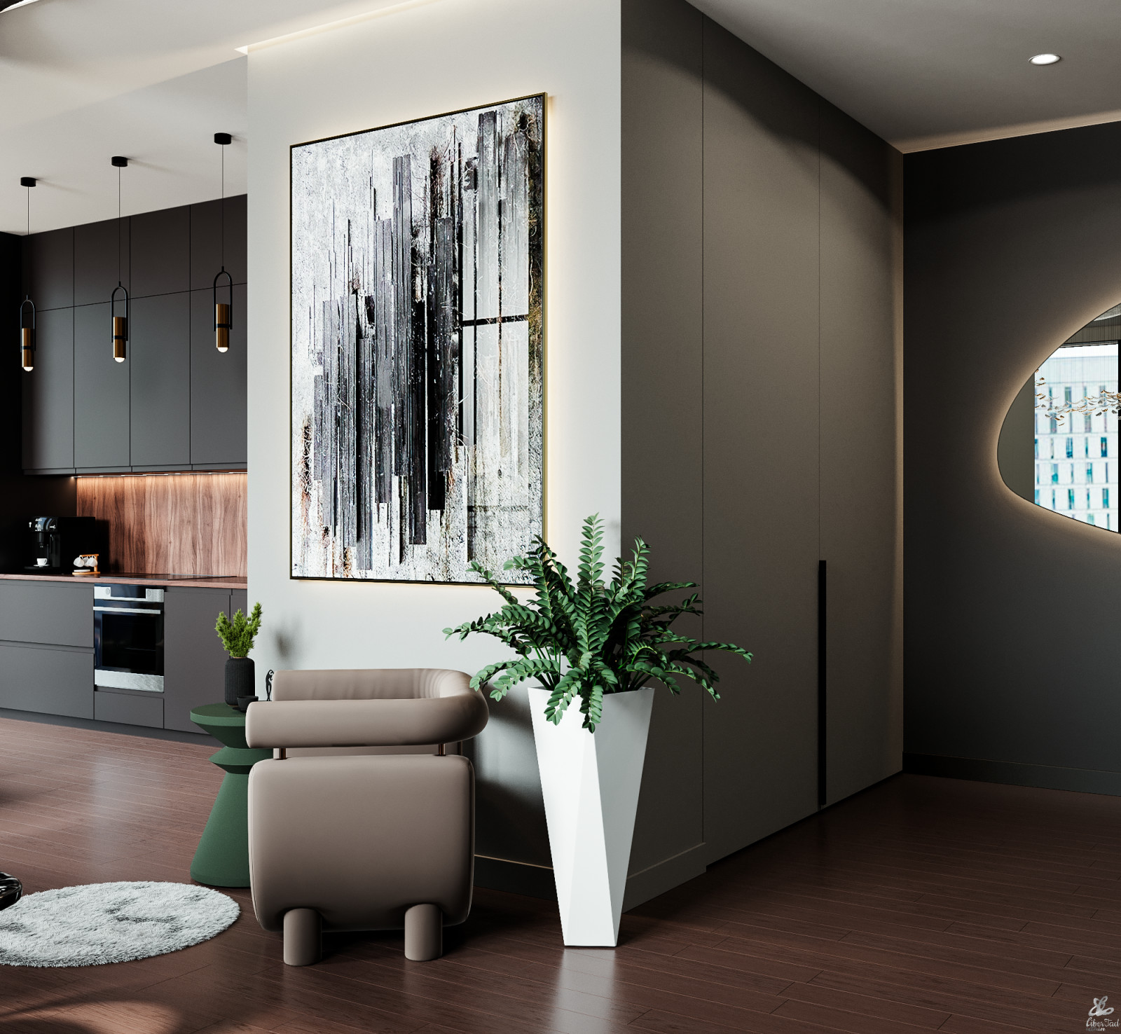 КОНЦЕПЦИЯ  ПРОЕКТА АПАРТАМЕНТОВ  "ДЕРЗКОЕ НАСТРОЕНИЕ"